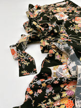 画像をギャラリービューアに読み込む, 麻の葉地紋に破れ色紙に松竹梅模様【長丈シュッケニ・丈91㎝】