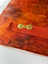 画像をギャラリービューアに読み込む, 【あずま型 中】引箔の橙斑模様