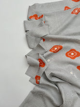 画像をギャラリービューアに読み込む, 七宝地紋に絞り絵【シュッケニ】