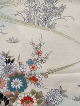 画像をギャラリービューアに読み込む, 四季の草花模様【化繊】