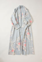 画像をギャラリービューアに読み込む, 花絵飛び柄模様【四つ釦】