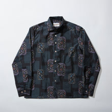 画像をギャラリービューアに読み込む, 色紙模様大島【S】