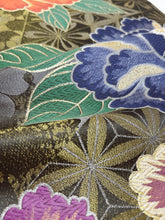 画像をギャラリービューアに読み込む, 洋花唐花模様【あずま型 大】※ポリエステル