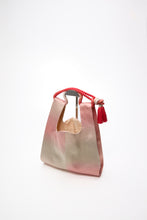 画像をギャラリービューアに読み込む, 薄錆青磁・桃暈し格子地織③
【ケニショ・小】