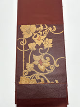 画像をギャラリービューアに読み込む, 流水地に花唐草模様金糸【ケニショ・大】