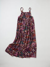 画像をギャラリービューアに読み込む, 鬼しぼ縮緬・四季の草花模様【サイドギャザーワンピース】
