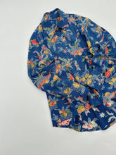 画像をギャラリービューアに読み込む, 鳳凰に草花型染模様