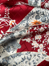 画像をギャラリービューアに読み込む, 【特長】桧垣地紋に閉じ扇総華模様⚠️難あり