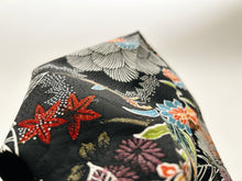 画像をギャラリービューアに読み込む, 斑点地紋に銀糸花模様・大【KBCコラボバッグ】