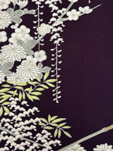画像をギャラリービューアに読み込む, 金彩藤に松竹梅模様【ティアード】