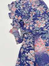 画像をギャラリービューアに読み込む, 縮緬地の暈し風景模様【長丈シュッケニ】