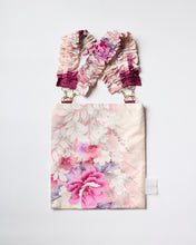 画像をギャラリービューアに読み込む, 牡丹と花草模様友禅染【ギャザートート】②