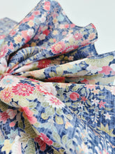 画像をギャラリービューアに読み込む, 破れ格子地絵に松牡丹菊藤花模様【L】