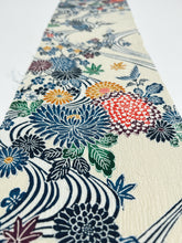 画像をギャラリービューアに読み込む, 流水に草花型染【サイドギャザーワンピース】