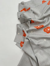 画像をギャラリービューアに読み込む, 七宝地紋に絞り絵【シュッケニ】