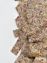 画像をギャラリービューアに読み込む, 変わり亀甲に更紗模様暈し絵【長丈シュッケニ・丈91㎝】