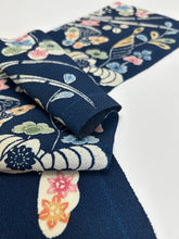 画像をギャラリービューアに読み込む, 型染蝶模様【サイドギャザーワンピース】