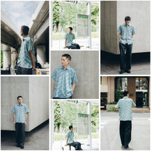 画像をギャラリービューアに読み込む, 新型・縞地紋に重ね菱模様【M】