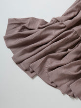 画像をギャラリービューアに読み込む, 鳩羽鼠・色無地笹葉地紋織り出し模様【ティアード】