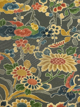 画像をギャラリービューアに読み込む, 鶸茶色鳳凰花紋模様【L】