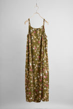 画像をギャラリービューアに読み込む, 鬼しぼ枝葉模様【サイドギャザーワンピース】
