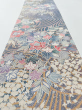 画像をギャラリービューアに読み込む, 金彩銀彩箔の花尽くし模様【S】