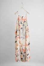 画像をギャラリービューアに読み込む, 細紗綾型に菊梅楓【サイドギャザーワンピース】