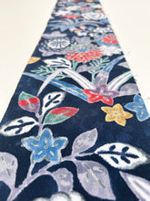 画像をギャラリービューアに読み込む, 手描き縮緬花草模様【サイドギャザーワンピース】