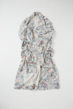 画像をギャラリービューアに読み込む, 御所車に風景模様のり散らし地【六つ釦】