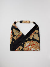 画像をギャラリービューアに読み込む, 黒地金糸の唐草花模様【あずま型 中】上物