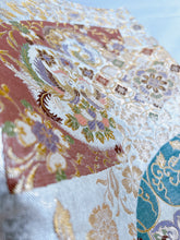 画像をギャラリービューアに読み込む, 地紙に花鳥七宝唐華模様【あずま型 大】上物