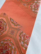 画像をギャラリービューアに読み込む, 金糸桧垣地に蜀江華丸模様金糸【あずま型 中】特上