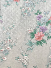 画像をギャラリービューアに読み込む, 麻地紋尽くしに暈し花模様【ギャザータイプ】