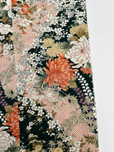 画像をギャラリービューアに読み込む, 牡丹菖蒲桜楓草花尽くし模様【長丈シュッケニ・丈91㎝】