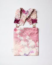 画像をギャラリービューアに読み込む, 牡丹と花草模様友禅染【ギャザートート】②