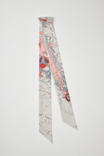 画像をギャラリービューアに読み込む, 【特短】紗綾型地紋に短冊・花車・扇模様