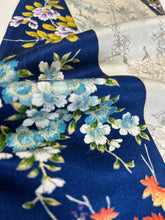 画像をギャラリービューアに読み込む, 枝葉地紋に四季草花模様【ティアード】