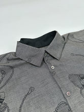 画像をギャラリービューアに読み込む, 新型・9マルキ花文箱模様大島紬【L】