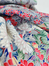 画像をギャラリービューアに読み込む, 花葉尽くし模様【ティアード】