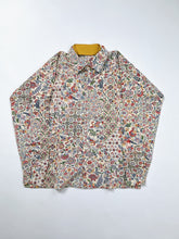 画像をギャラリービューアに読み込む, 斑点地紋に花鳥模様(ビンテージ)【S】