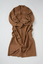 画像をギャラリービューアに読み込む, 芝絵に扇模様紬【四つ釦】