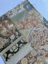 画像をギャラリービューアに読み込む, 唐織・鳥獣花唐草模様金糸【あずま型 中】特上