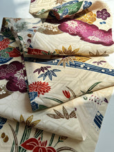 画像をギャラリービューアに読み込む, ビンテージ・紗綾型古典地紋に型染め【長】