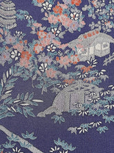 画像をギャラリービューアに読み込む, 縮緬地の暈し風景模様【長丈シュッケニ】