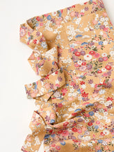 画像をギャラリービューアに読み込む, 膨れ織りに鶴・四季草花模様【長丈シュッケニ・丈91㎝】