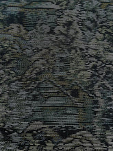 画像をギャラリービューアに読み込む, 家屋風景模様織り出し本場泥大島紬【L】