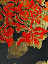 画像をギャラリービューアに読み込む, 破れ色紙に華模様【あずま型 中】特上