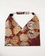 画像をギャラリービューアに読み込む, 本金箔絵皿丸華模様【あずま型 大】