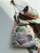 画像をギャラリービューアに読み込む, 色紙重ね花模様幾何波地紋【特短】