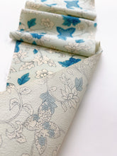 画像をギャラリービューアに読み込む, 唐草花模様・縮緬